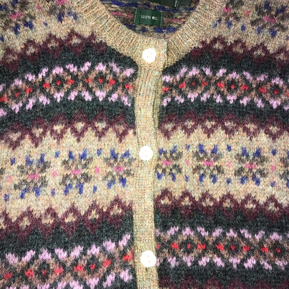 Ralph Lauren Other - Fair isle girls cardigan wool Ralph Lauren